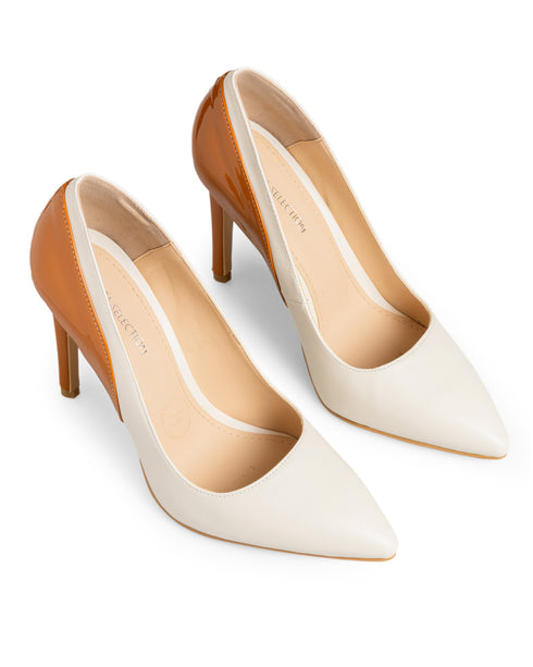 Zapatilla Latte Tacón Ambar 79043